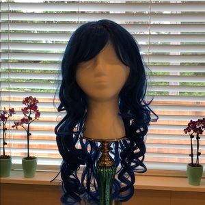 Blue Costume Wig